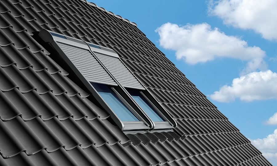 velux-Dachfenster-Rollladen